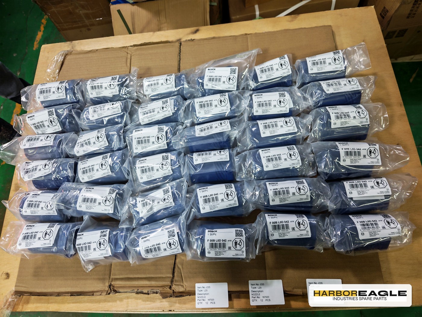Wartsila 6L20 nozzles